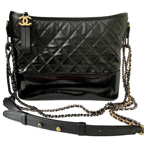 sac chanel gabrielle noir|chanel gabrielle purse bag.